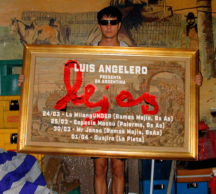 Luis Angelero en La Milonga Under (Ramos Mejía).