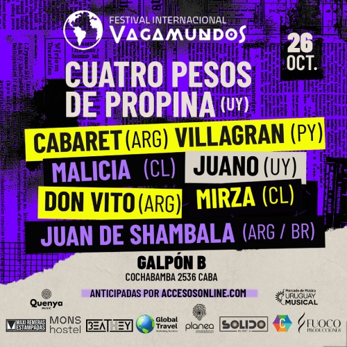 Festival Vagamundos en Buenos Aires.